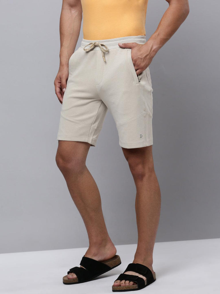 Sporto Men's Wow Cotton Rich Bermuda Shorts - Beige - Sporto by Macho