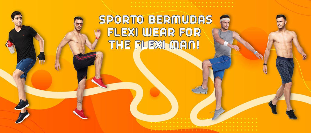 Sporto Bermudas – Flexi Wear for the Flexi Man - Sporto