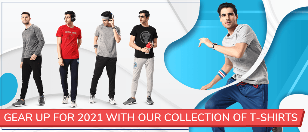 Gear up for 2021 with our collection of T-shirts