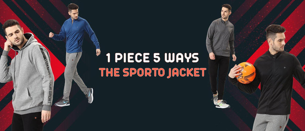 1 Piece 5 Ways - The Sporto Jacket - Sporto