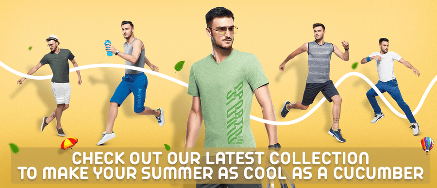 Check out our latest collection to make your summer as cool as a cucumber - Sporto by Macho