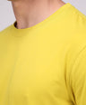 Round Neck Fluyid Cotton Rich, Solid Colour T-shirt Pack of 2