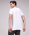 Round Neck Fluyid Cotton Rich, Solid Colour T-shirt Pack of 2