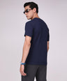 Round Neck Fluyid Cotton Rich, Solid Colour T-shirt Pack of 2