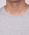 Round Neck Fluyid Cotton Rich, Solid Colour T-shirt Pack of 2