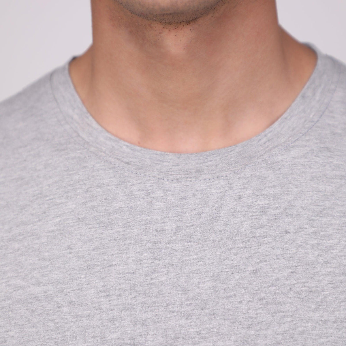 Round Neck Fluyid Cotton Rich, Solid Colour T-shirt Pack of 2