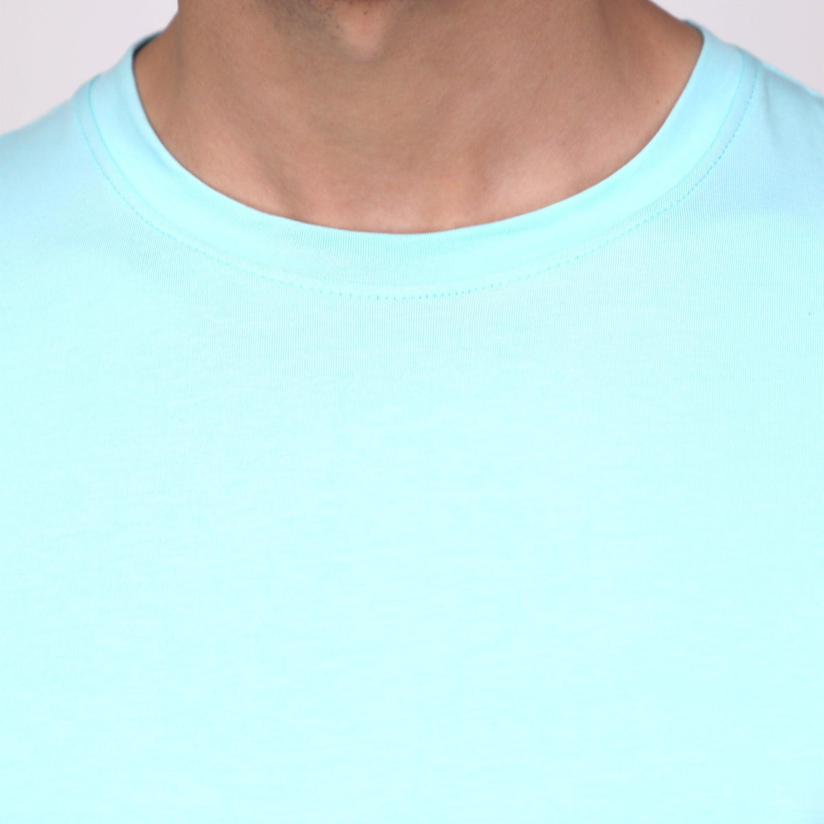 Round Neck Fluyid Cotton Rich, Solid Colour T-shirt Pack of 2