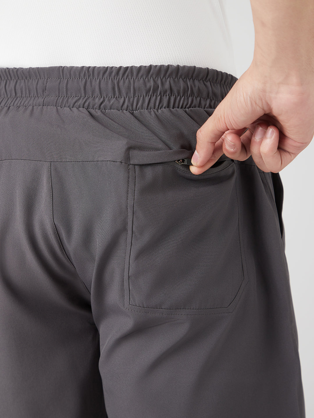 Sporto Men's Ultra Light Shorts Dry fit Bermuda Shorts - Charcoal