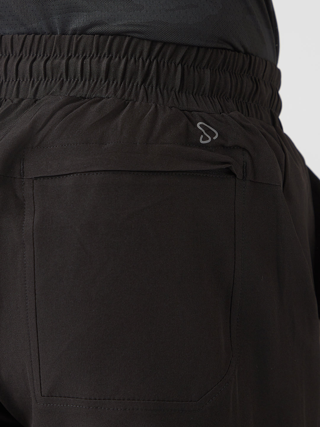 Sporto Men's Ultra Light Shorts Dry fit Bermuda Shorts - Black