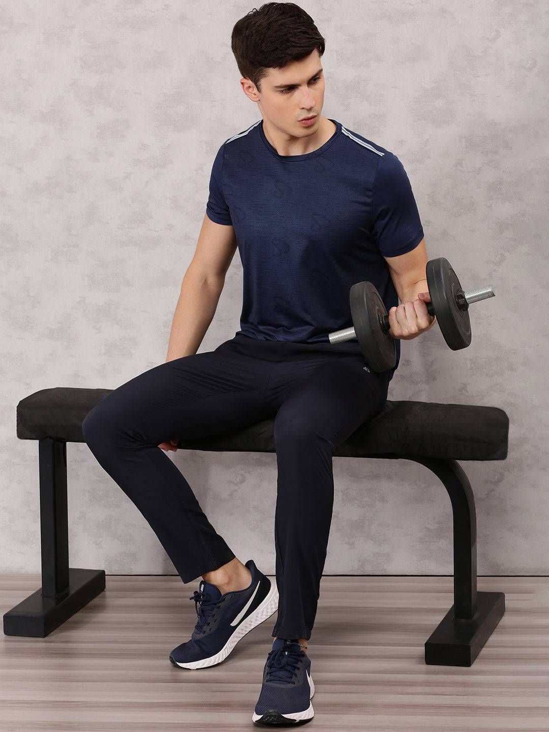 Combo Instacool Printed Round Neck Tee