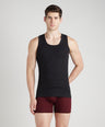 Men's Solid Gym Vests - Pack of 2