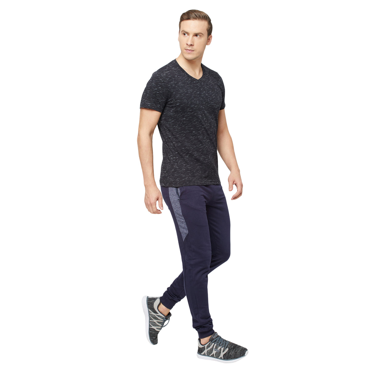 Cotton Blend Tees – Round & V-Neck - Combo