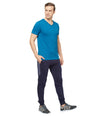Cotton Blend Tees – Round & V-Neck (Sapphire Blue + Black)