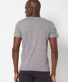 Cotton Blend Tees – Round & V-Neck (Grey With Flakes + Pure Red)