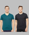 Cotton Blend Tees – Round & V-Neck - Combo