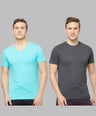 Cotton Blend Tees – Round & V-Neck - Combo