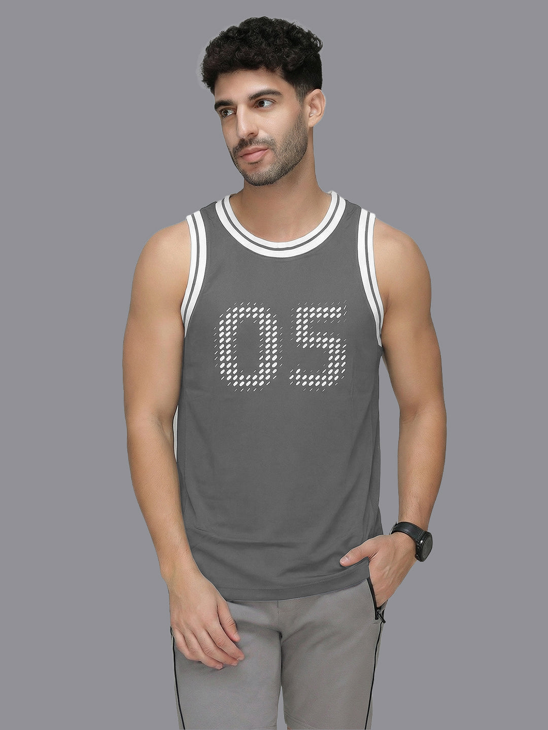 InstaCool Combo Basketball Muscle Vest Anti odour and Moisture Wicking 2pcs