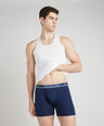 Sporto Men's Cotton White Prime Vest - Single Jersey (Pack Of 3)