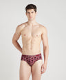 Sporto Men's Printed Spandex Brief Multicolour Pack of 3