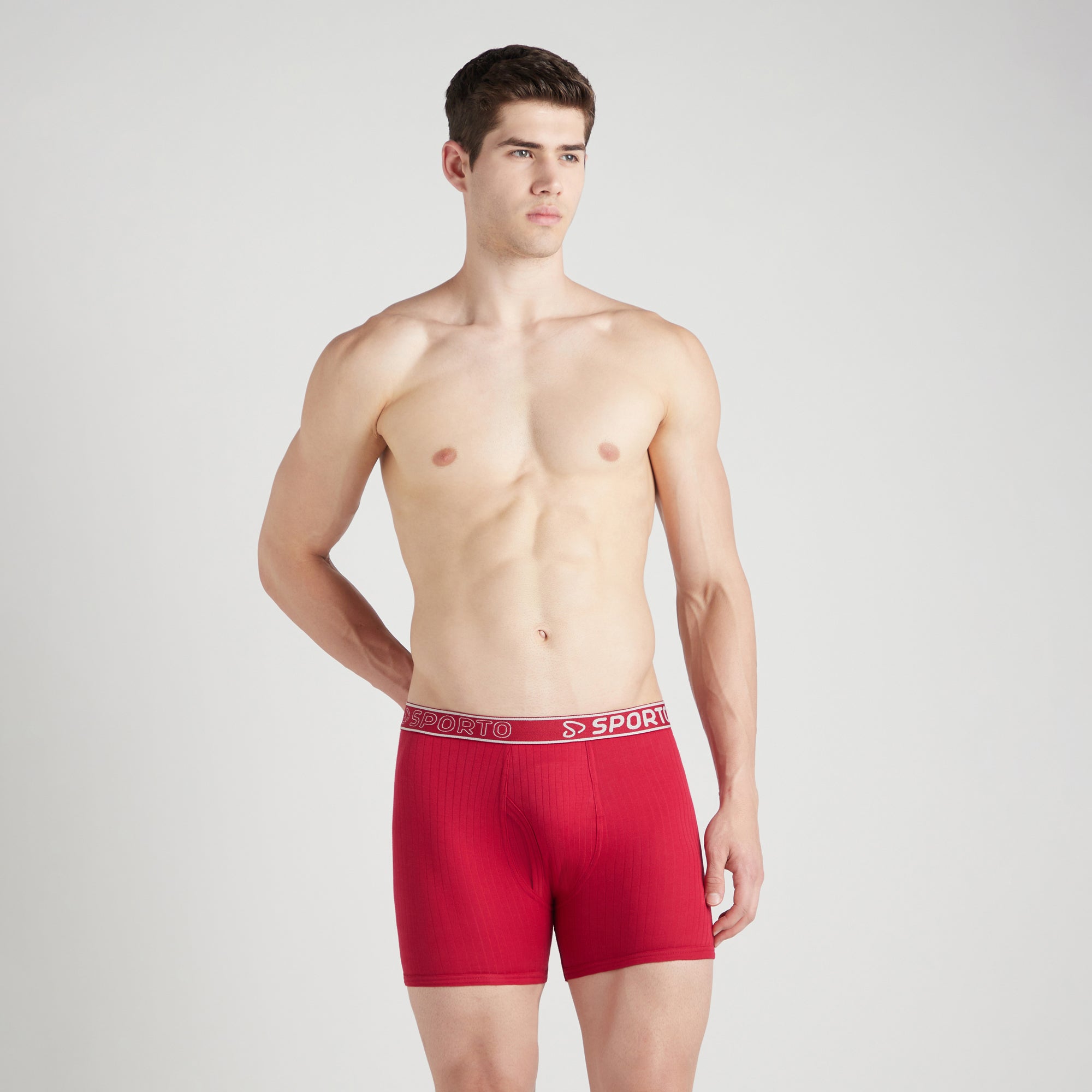 Sporto Classics Parka Trunks Multicolour pack of 2