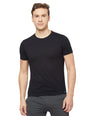 Cotton Blend Tees – Round & V-Neck (Sapphire Blue + Black)