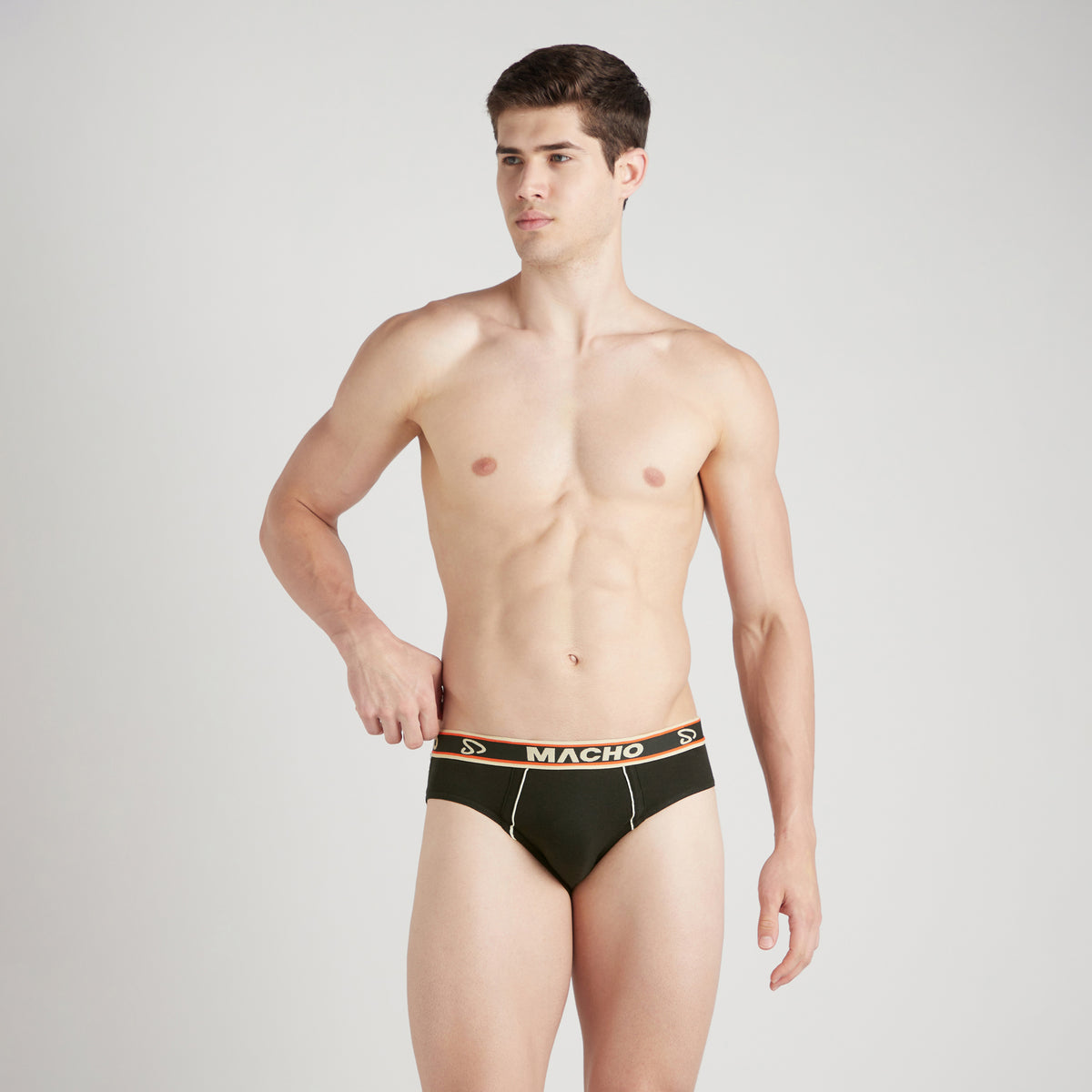Sporto Men's Cotton Brief (Pack Of 2)