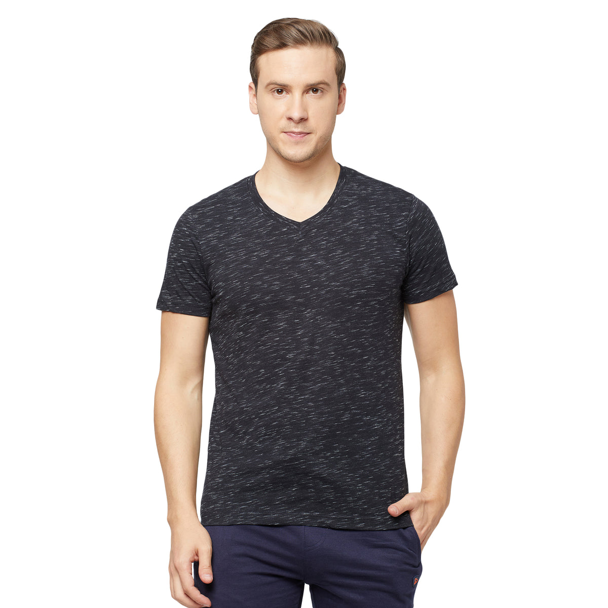 Cotton Blend Tees – Round & V-Neck - Combo
