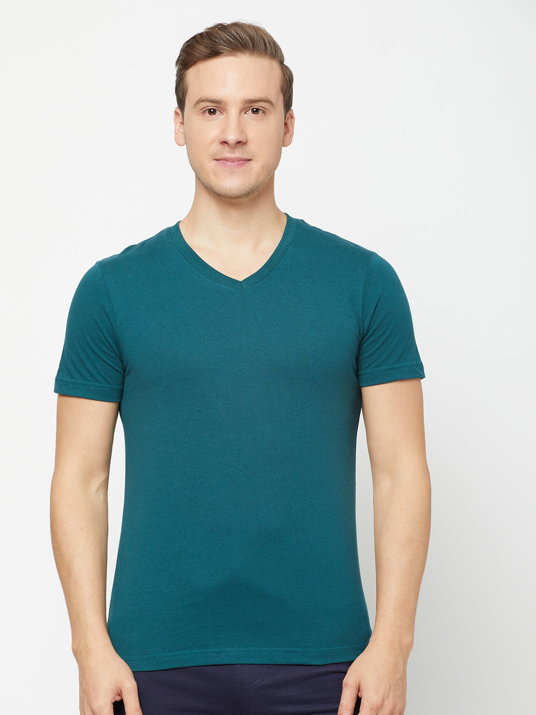 Cotton Blend Tees – Round & V-Neck - Combo