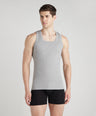 Men's Solid Gym Vests - Pack of 2