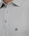 Grey Polo & White Instacool Round Neck T-Shirt – Combo Pack