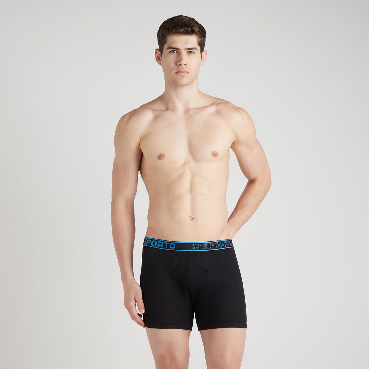 Sporto Classics Parka Trunks Multicolour pack of 2
