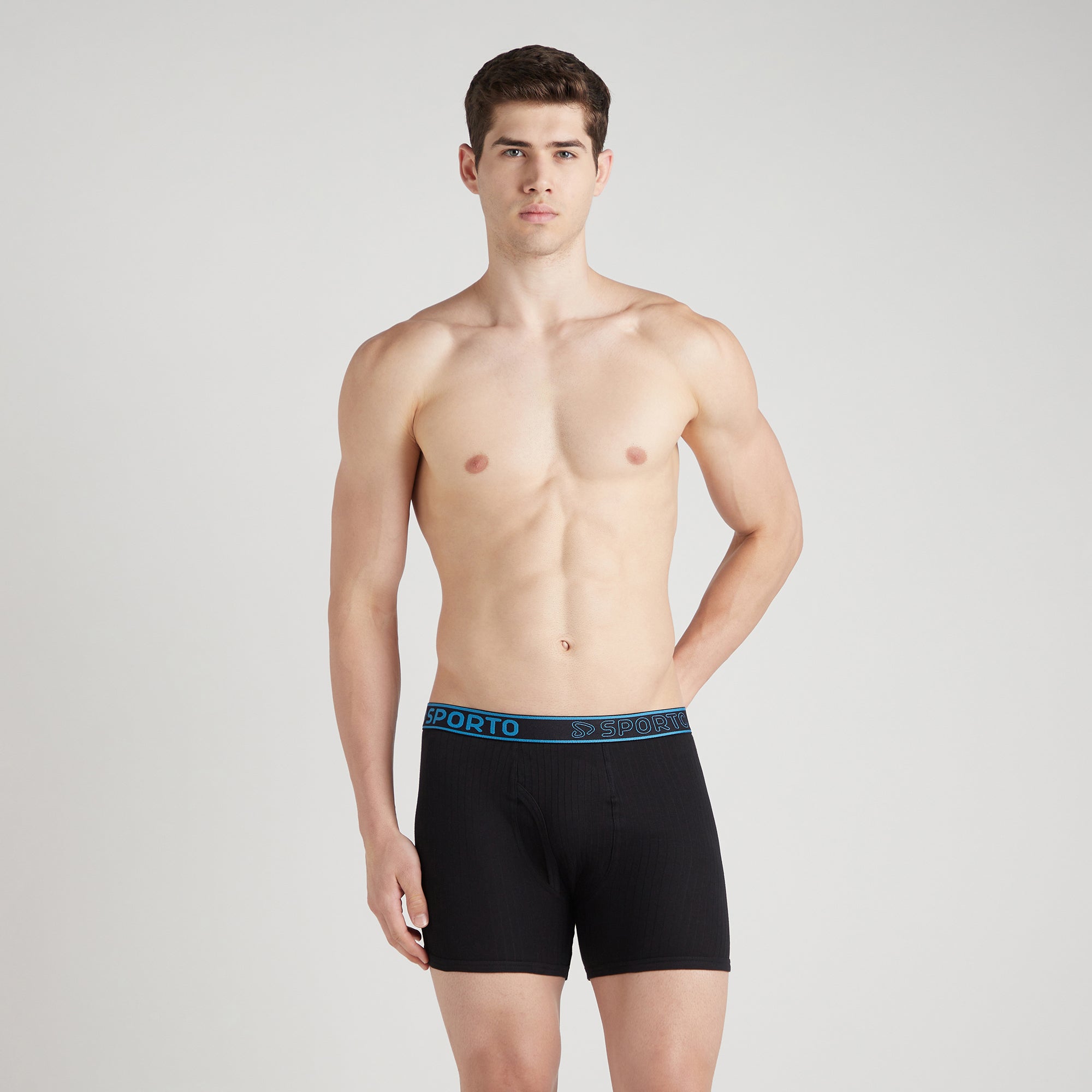 Sporto Classics Parka Trunks Multicolour pack of 2