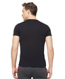 Cotton Blend Tees – Round & V-Neck (Sapphire Blue + Black)