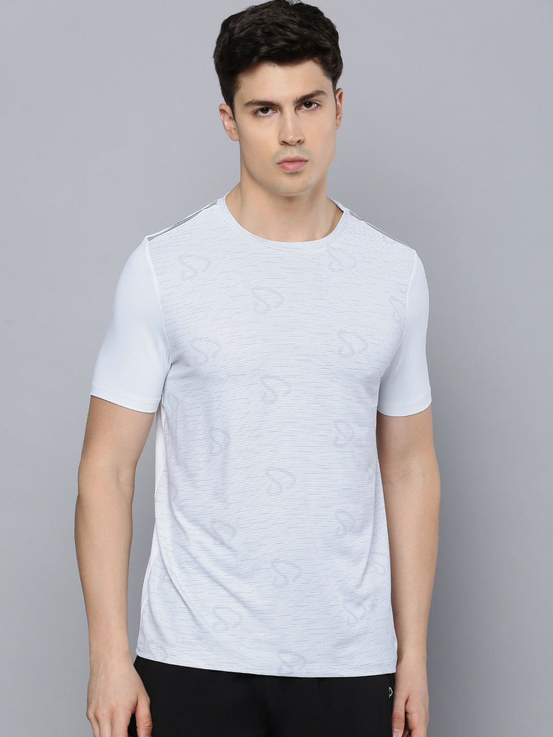 Grey Polo & White Instacool Round Neck T-Shirt – Combo Pack