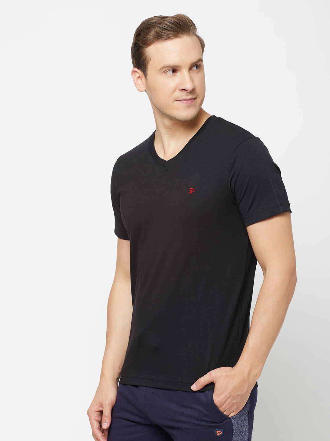 Cotton Blend Tees – Round & V-Neck - Combo