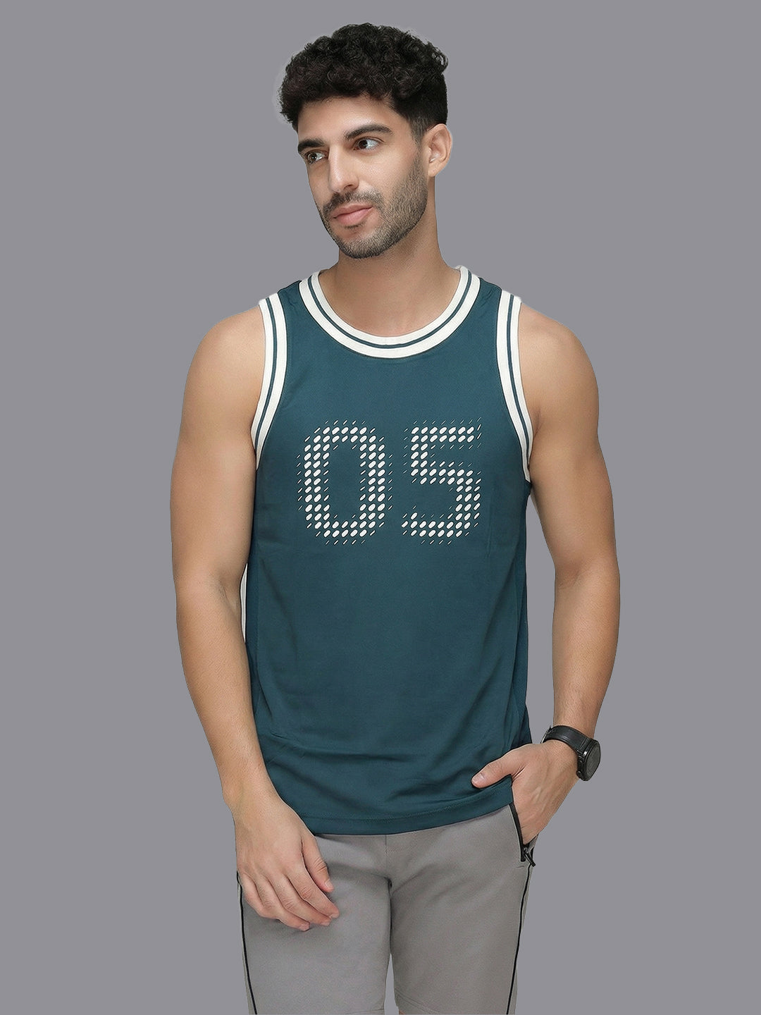 InstaCool Combo Basketball Muscle Vest Anti odour and Moisture Wicking 2pcs