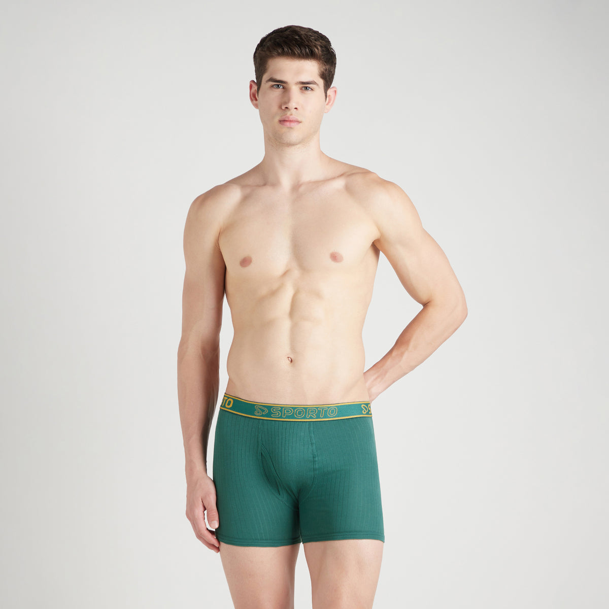 Sporto Classics Parka Trunks Multicolour pack of 2