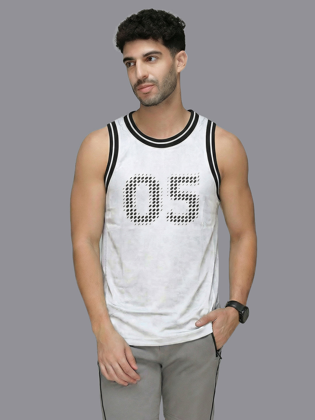 InstaCool Combo Basketball Muscle Vest Anti odour and Moisture Wicking 2pcs