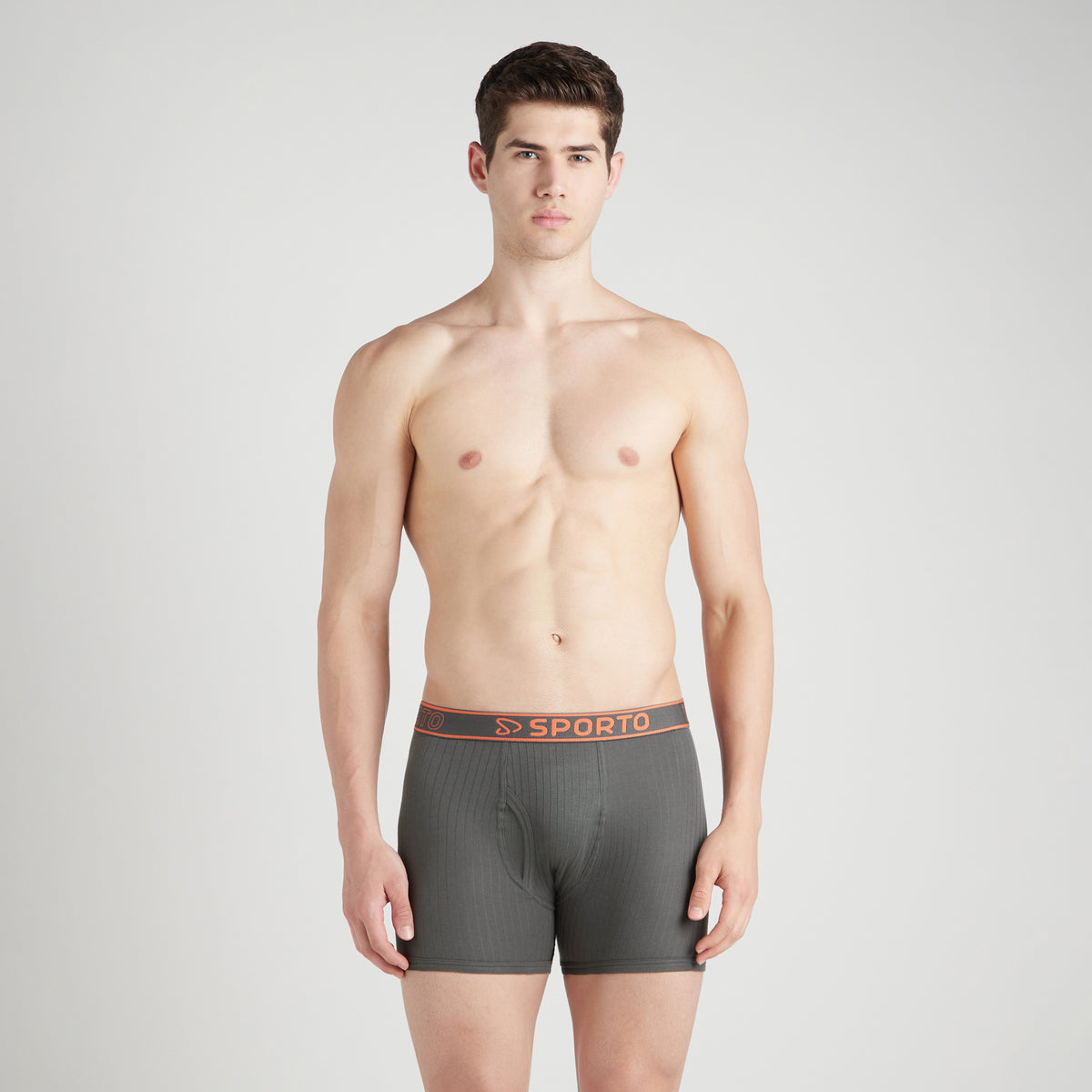 Sporto Classics Parka Trunks Multicolour pack of 2