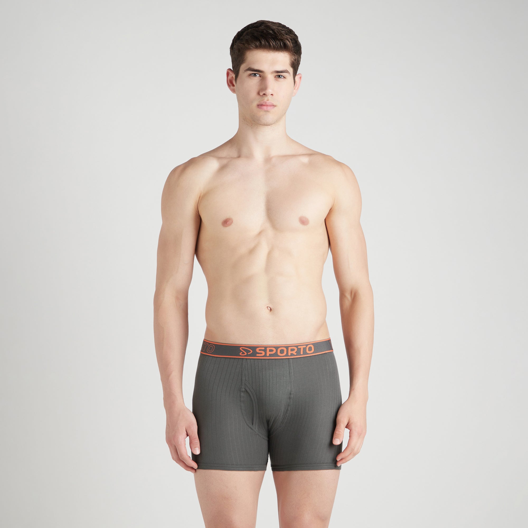 Sporto Classics Parka Trunks Multicolour pack of 2