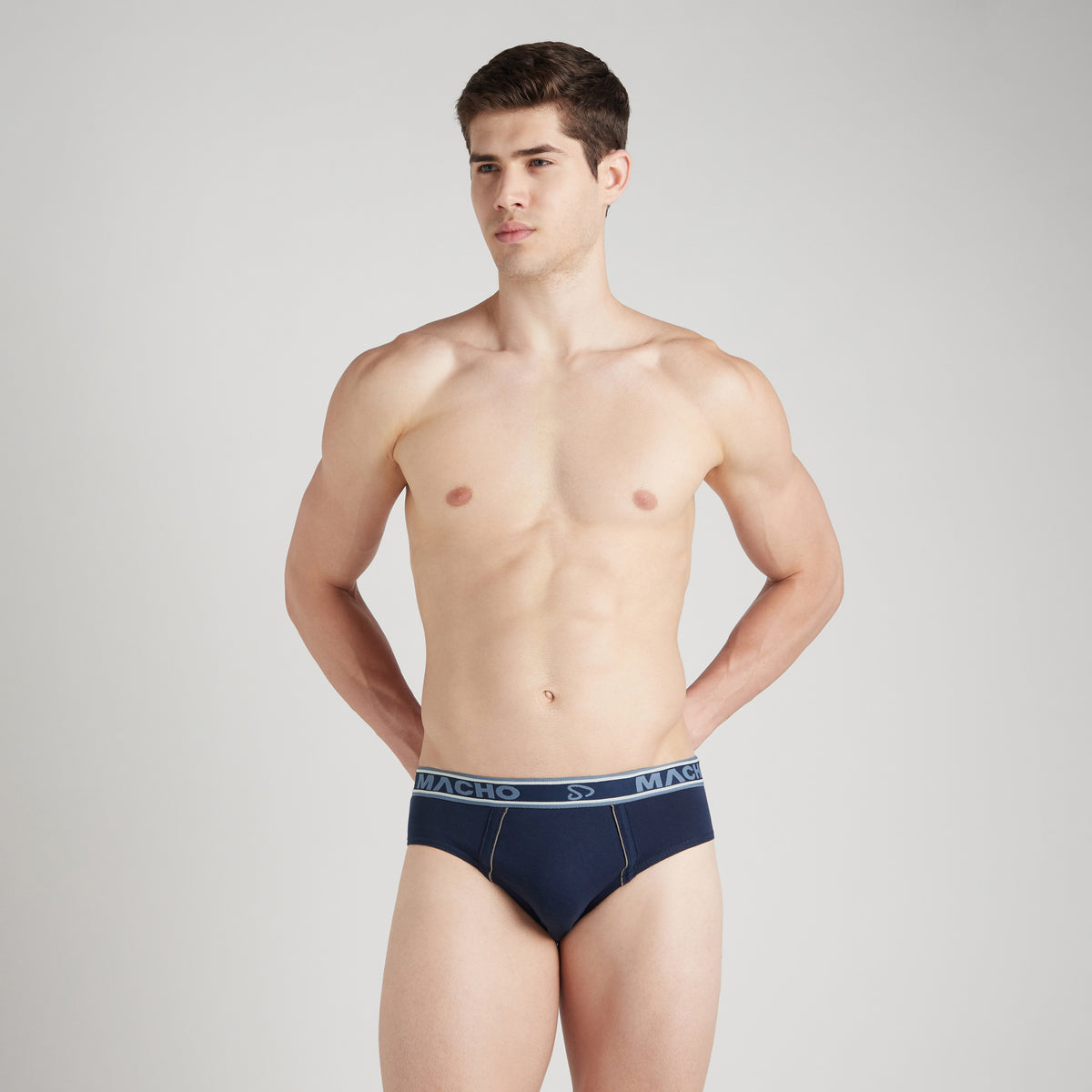 Sporto Men's Cotton Brief (Pack Of 2)