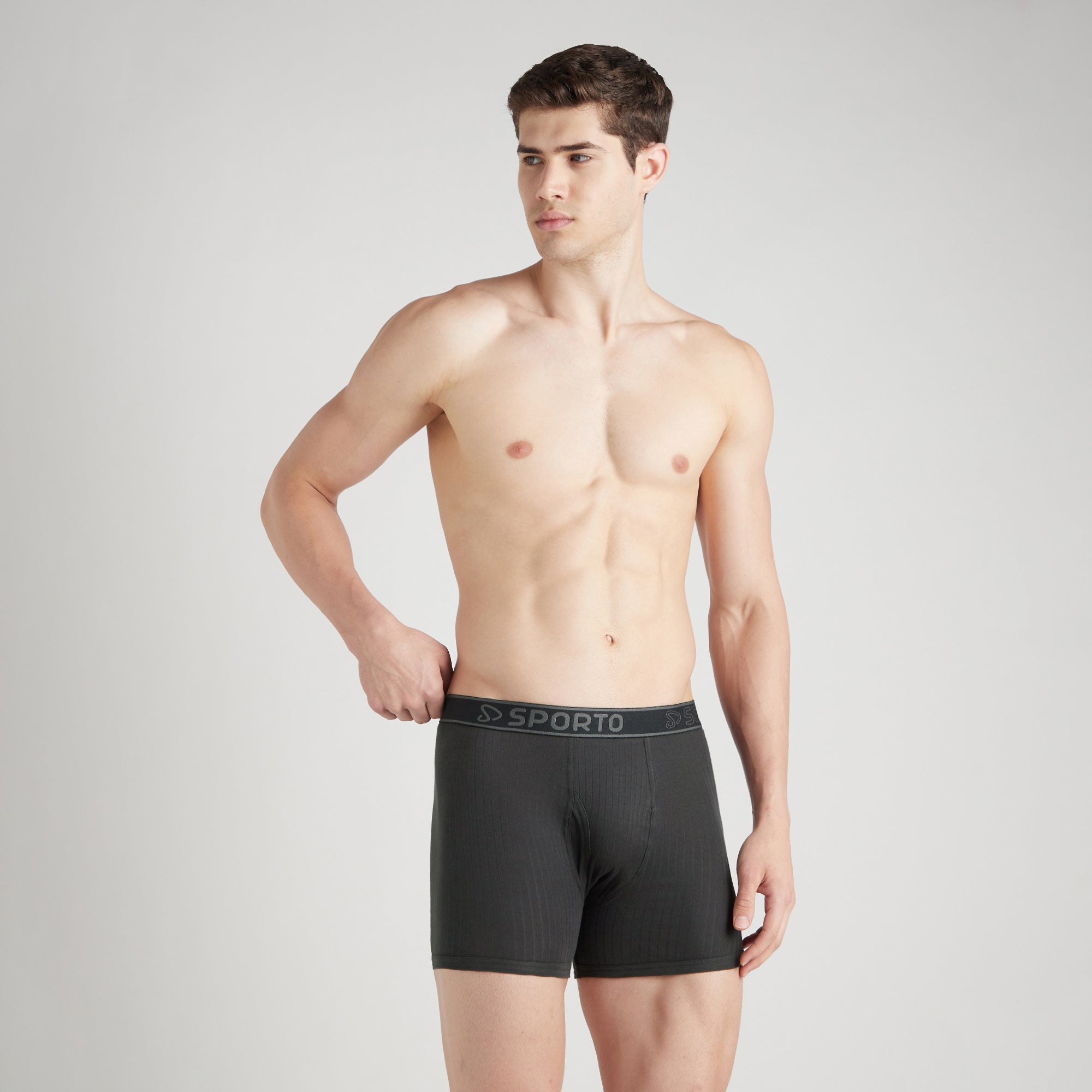 Sporto Classics Parka Trunks Multicolour pack of 2