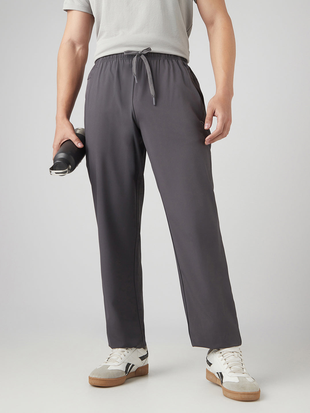 Sporto Men's Instacool Ultra Lite Track Pant - Charcoal