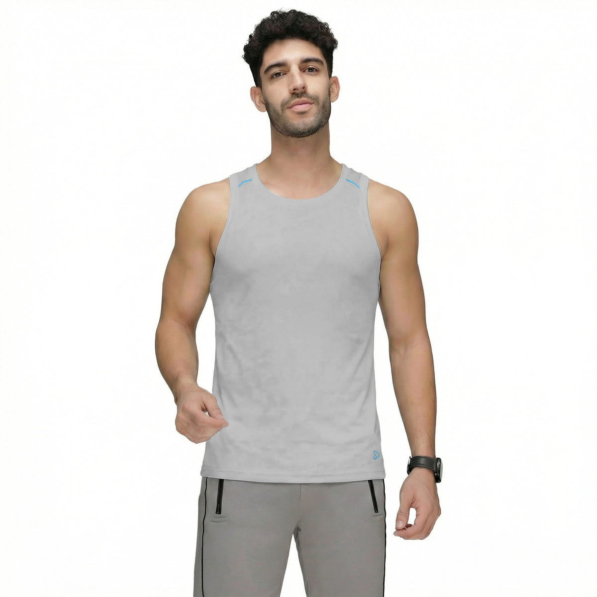 InstaCool Solid Muscle Vest Anti odour and Moisture Wicking