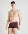 Shapelock Men's Solid Cotton Square Trunks