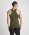 Sporto Men's  Cotton  Gym Vest with Side Contrast  Panel Multicolour Pack of 3
