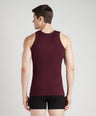 Men's Solid Gym Vests - Pack of 2