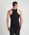 Sporto Men's  Cotton  Gym Vest with Side Contrast  Panel Multicolour Pack of 3