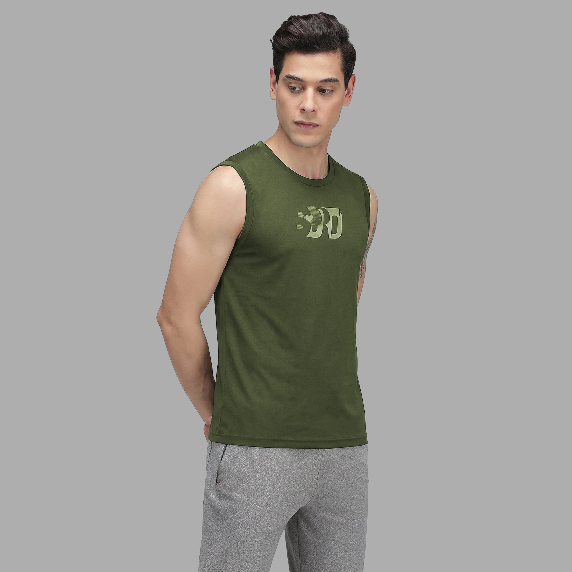 Sporto Men's InstaCool Muscle Vest Anti odour and Moisture Wicking