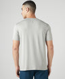 Instacool Printed Round Neck Tee - Grey